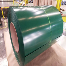 A cor verde revestiu a bobina de aço 0.8mm laminou a construção da bobina de 304 SS