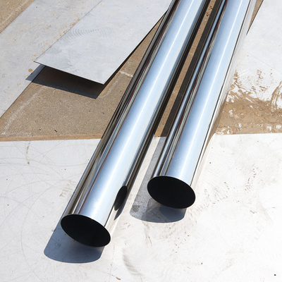 ASTM escovado lustrou a tubulação de aço inoxidável soldada do tubo para materiais de construção