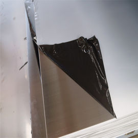 placa de aço revestida do PVC SS304l da folha de aço inoxidável 0.8mm 1mm da superfície 304 de 304l NO.4