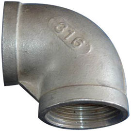Conector de aço inoxidável 201 304 da tubulação do cotovelo espessura 0.4-30mm de 316 indústrias