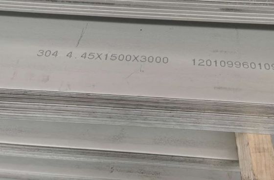 2000mm 304 folha de aço inoxidável da placa da indústria AISI